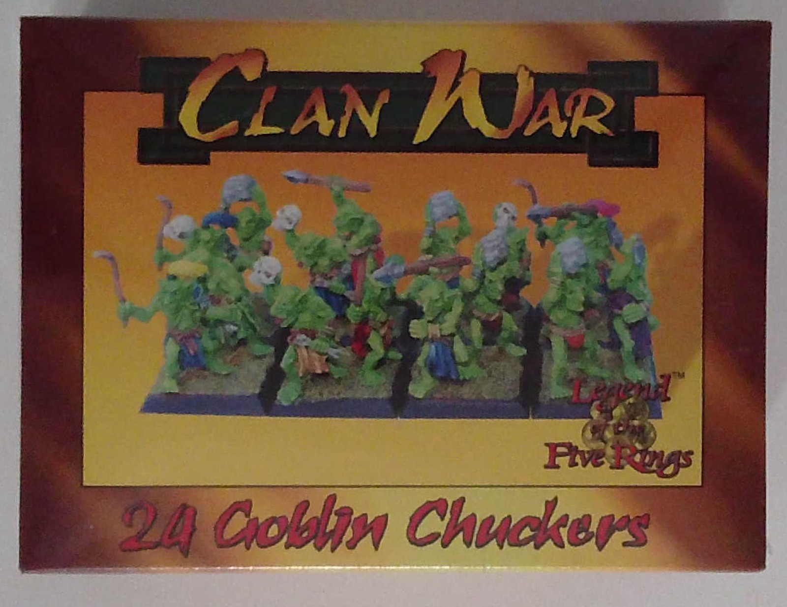 L5R Clan War Goblin Chuckers 13-109 AEG Bob Olley Ken Carpenter Box Set