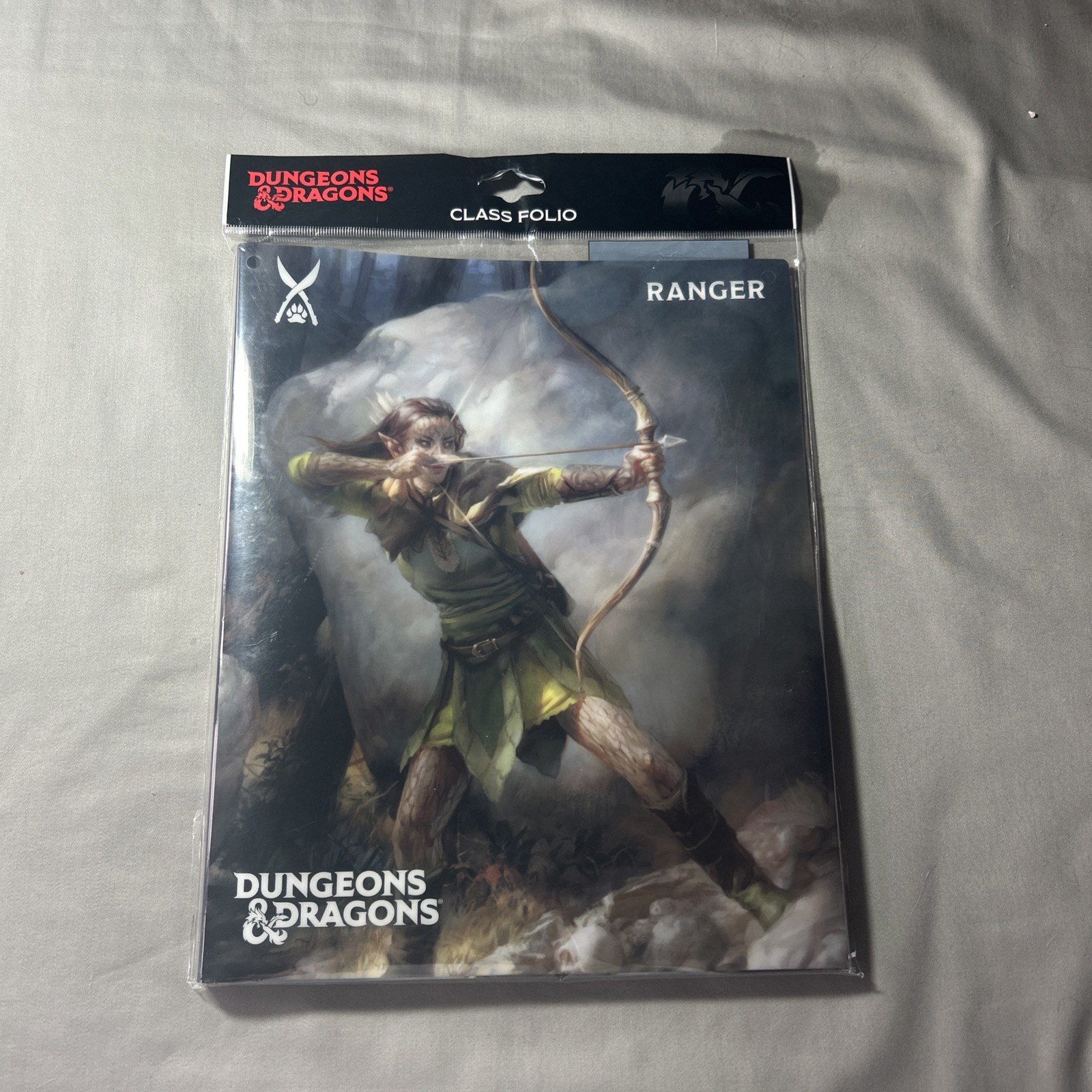 New Ultra Pro Character Folio: D&D: Ranger Sticker Sheet & 2 Double Sided Pages