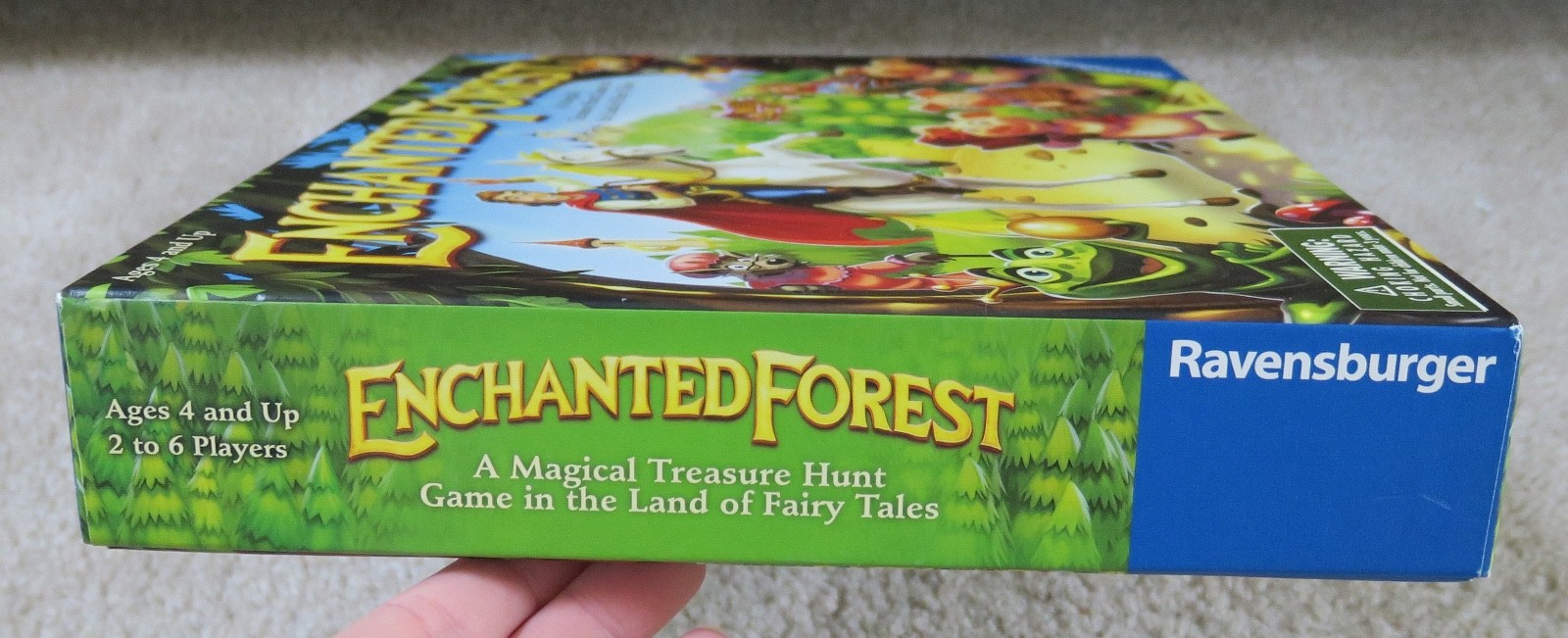 Enchanted Forest Magical Treasure Hunt Board Game Complete Ravensburger