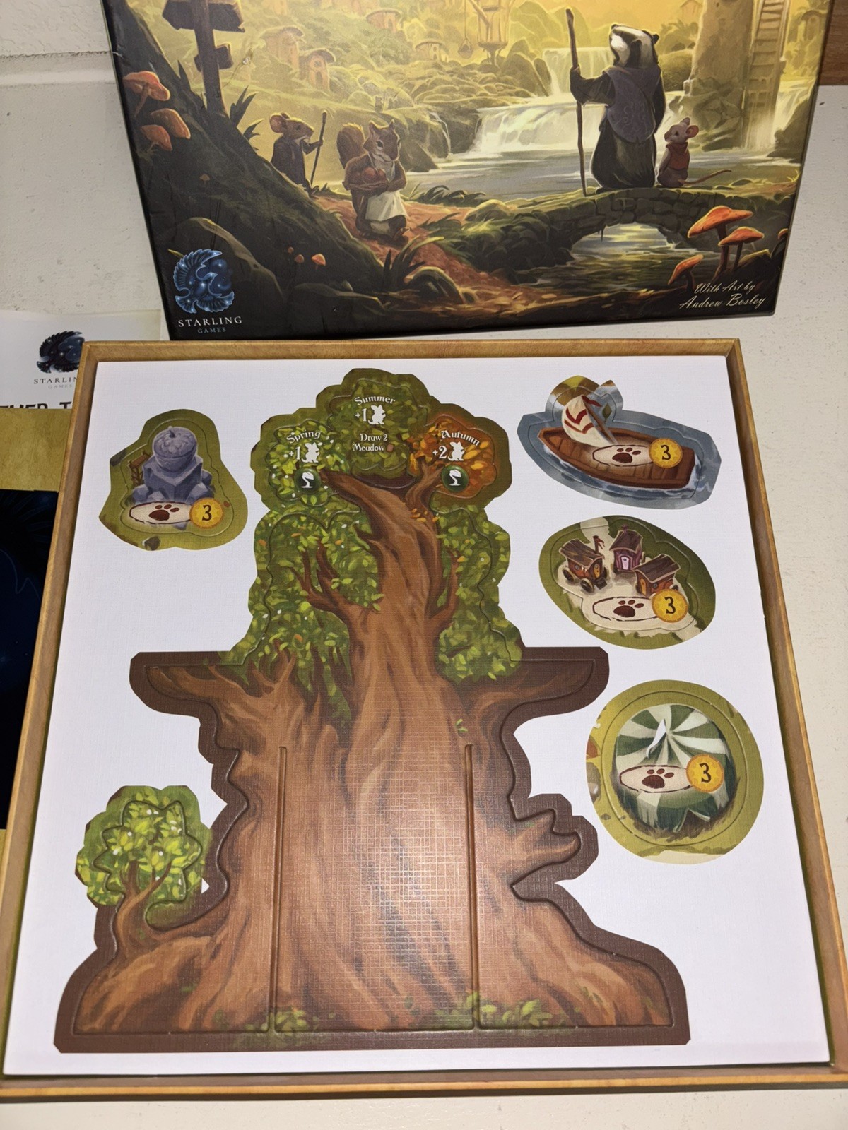 Everdell Board Game – Starling Games – Base Game Inventoried NEW OPEN BOX