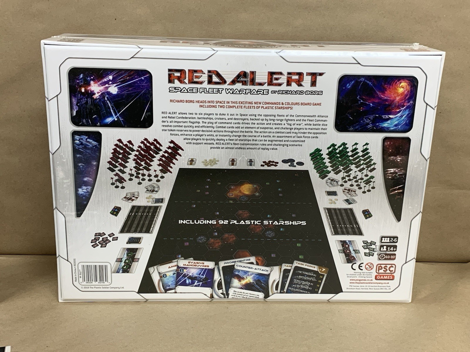 Red Alert Space Fleet Warfare Board Game Lot Core + Exps *NEW* by Richard Borg