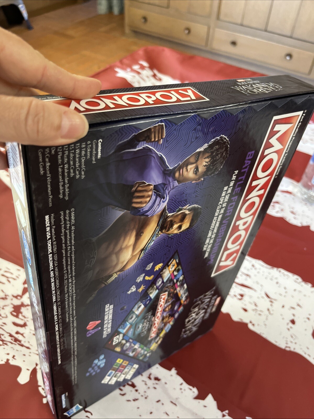 Monopoly Marvel Studio’s Black Panther Wakanda Forever Edition Board Game NEW