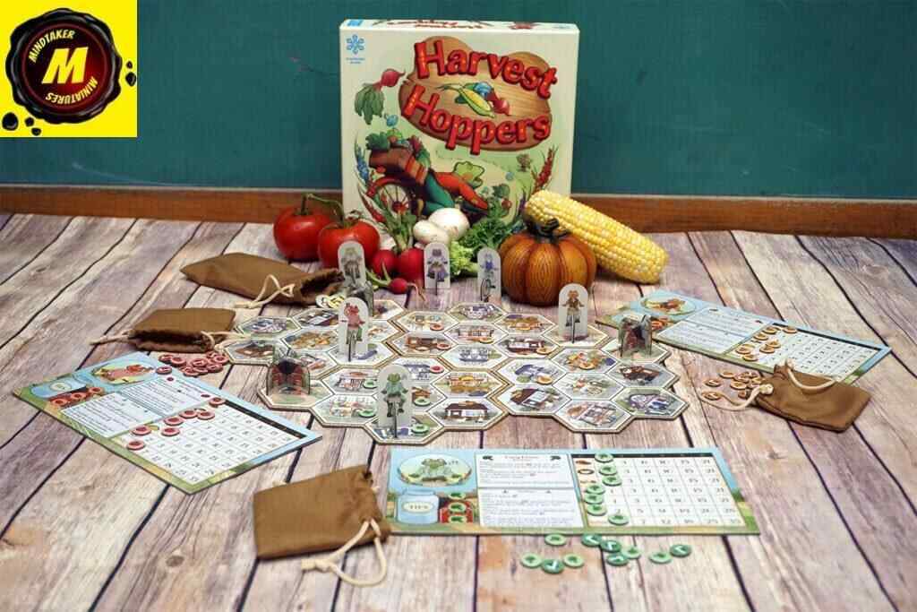 Harvest Hoppers, a cozy board game – #SNB103001 – Board Games