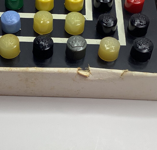 Hoodoo 1950s Vintage Game Voodoo Peg Puzzle Solitaire Tryne Games Hoo-Doo *READ*