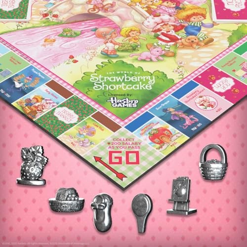 Monopoly: Strawberry Shortcake Board Game, Buy, Sell & Trade Locations Like B…