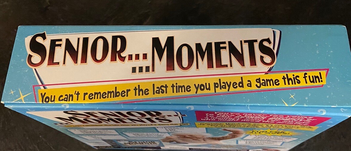TDC Games Senior Moments Board Game Complete Fun For All Ages