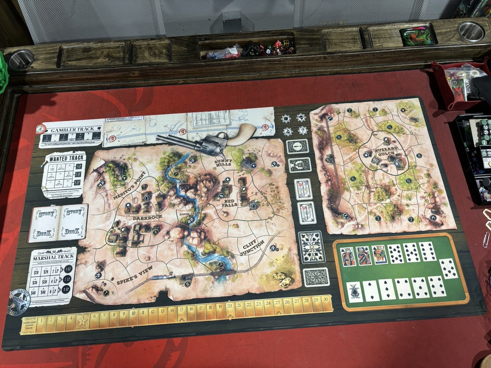 Kolossal Board Game Western Legends Playmat NM