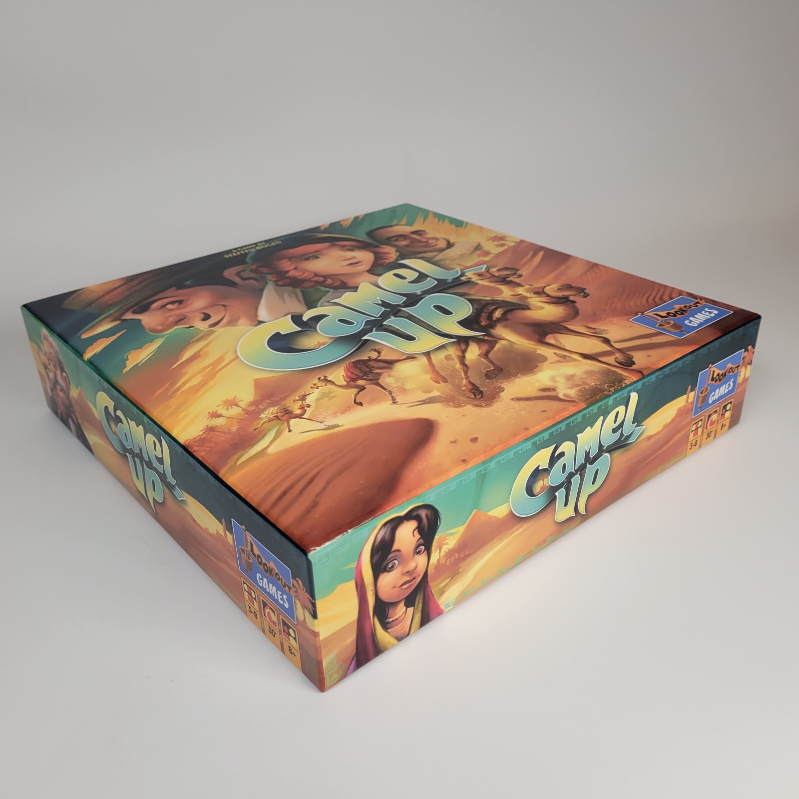 Camel Up 2.0 Board Game 2nd Edition 2024 Look Out Games 100% COMPLETE