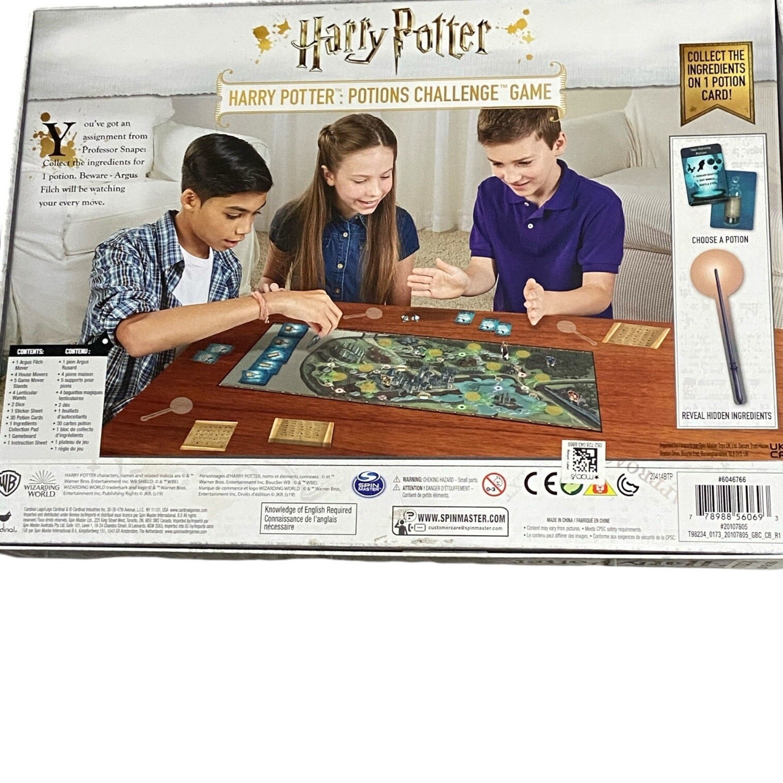 Harry Potter – Potions Challenge Game – Board Game Family Fun