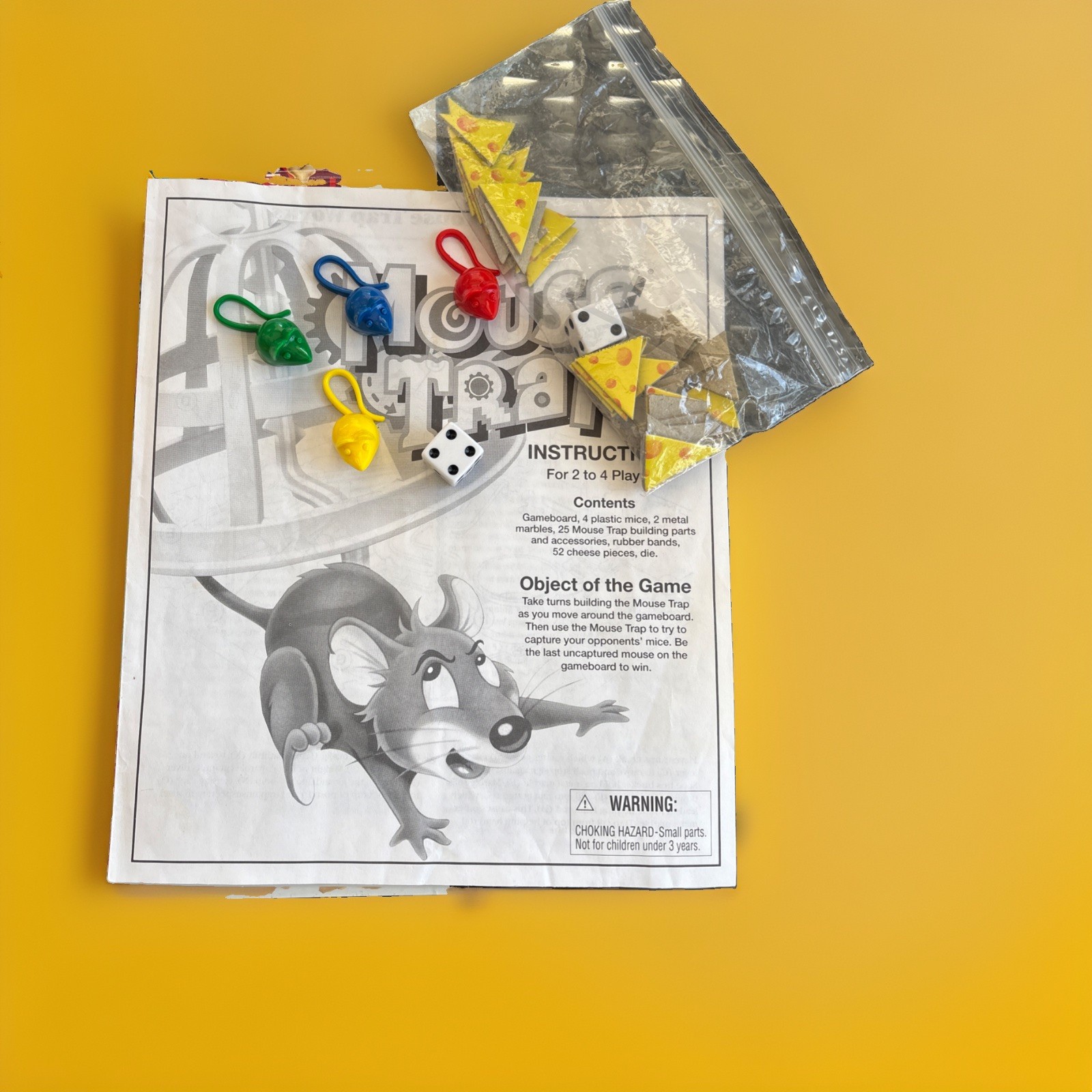 1999 Mouse Trap Game by Milton Bradley Complete in Great Condition FREE SHIPPING