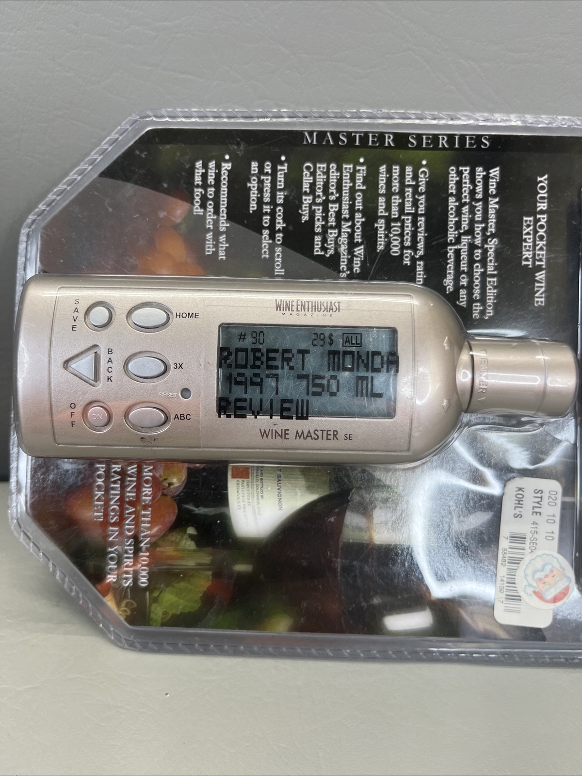 Excalibur Games Electronics Wine Masters Special Edition