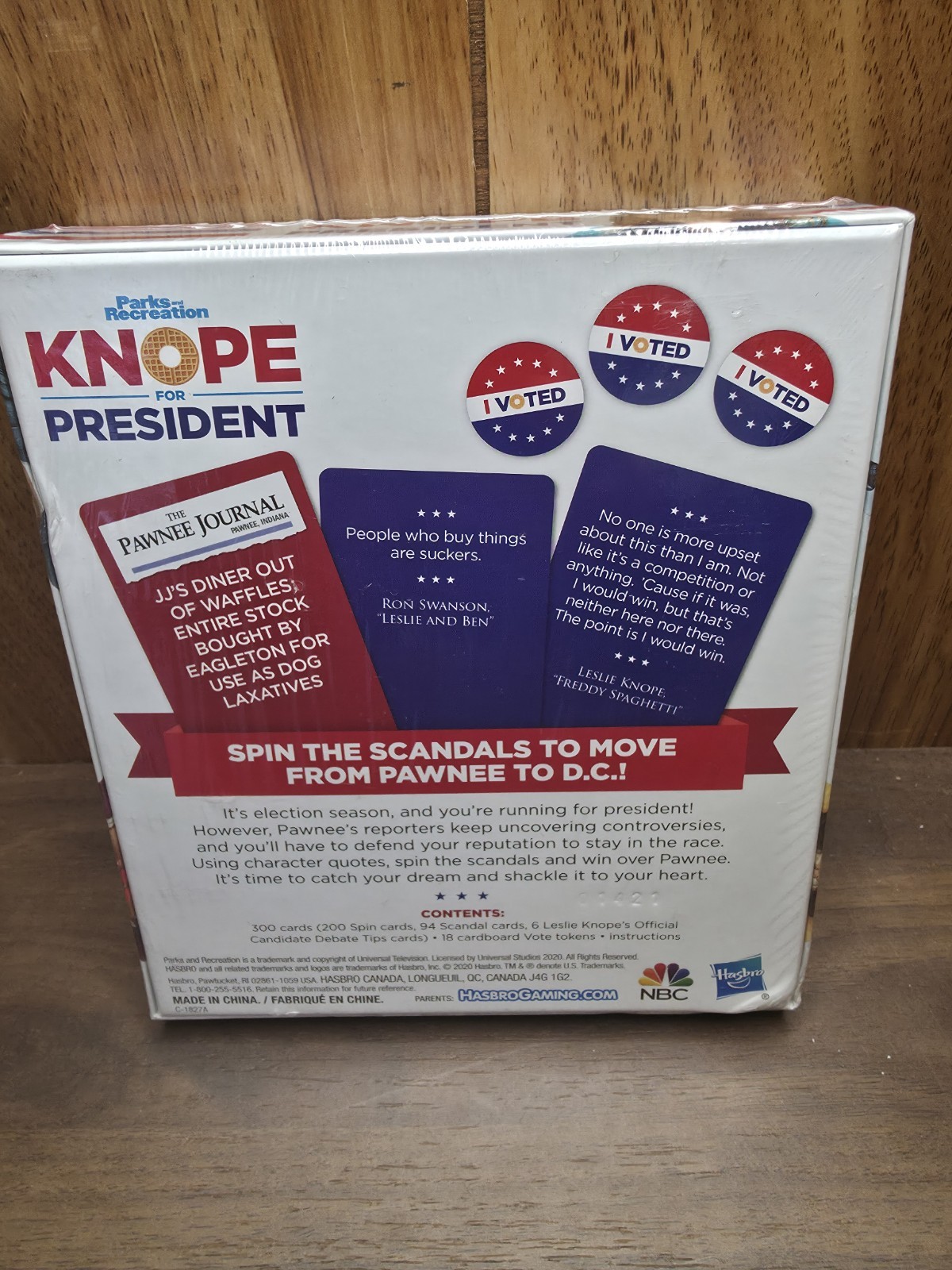 Knope For President Party Card Game for Ages 14 and Up Sealed NIB SHIPS FAST