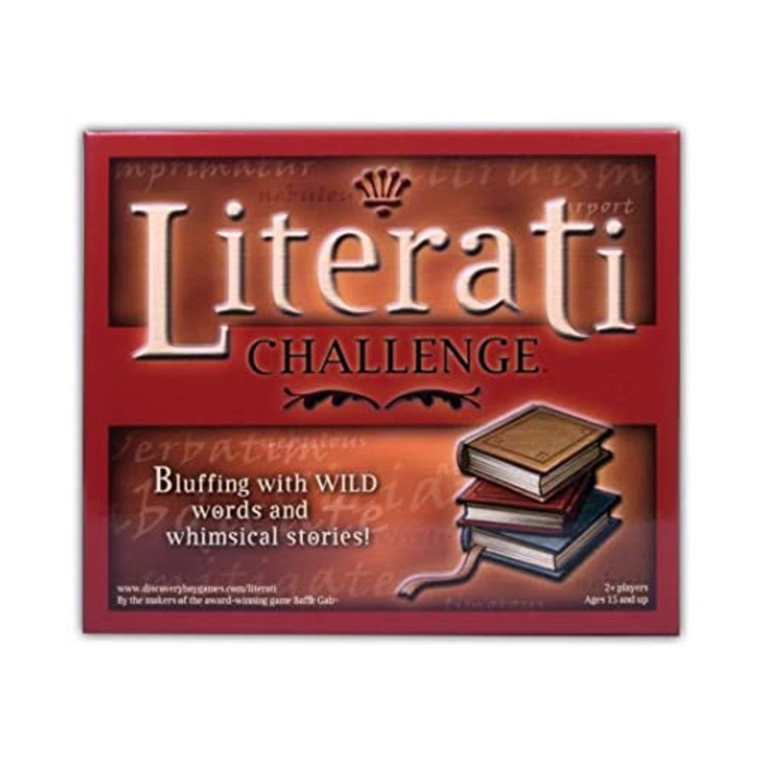 Discovery Bay Boardgame Literati Challenge Box VG/EX