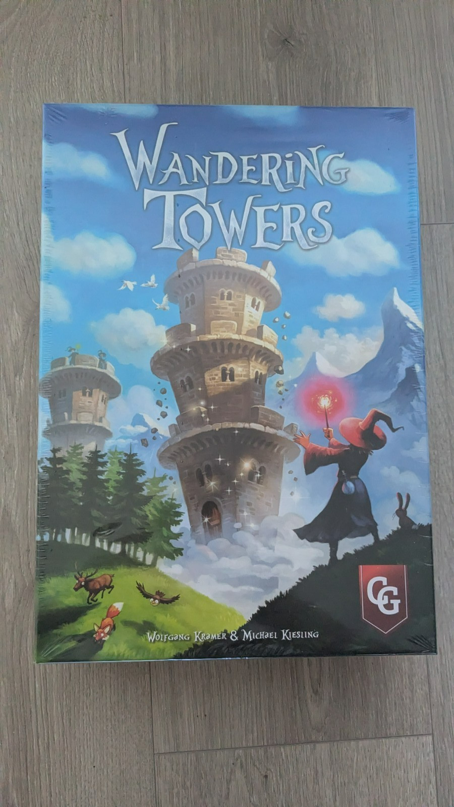 Wandering Towers Board Game Capstone Games New Sealed 1-6 Players Ages 10+