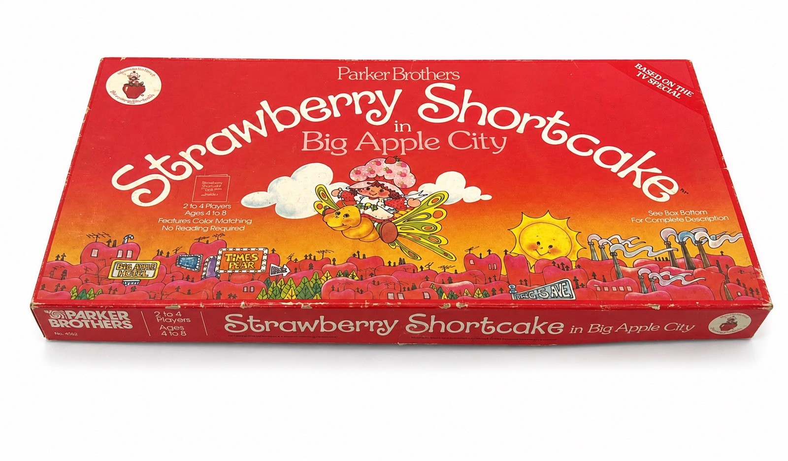 Vintage 1981 Parker Brothers Strawberry Shortcake in Big Apple City Board Game