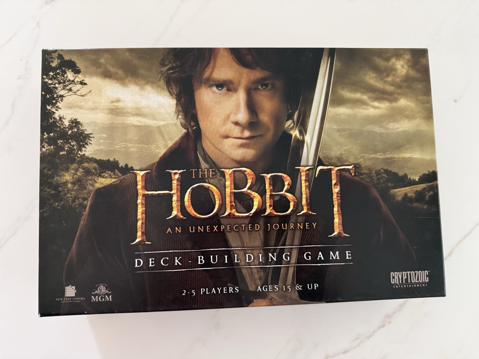 The Hobbit An Unexpected Journey Deck Building Board Card Game + Promo Card