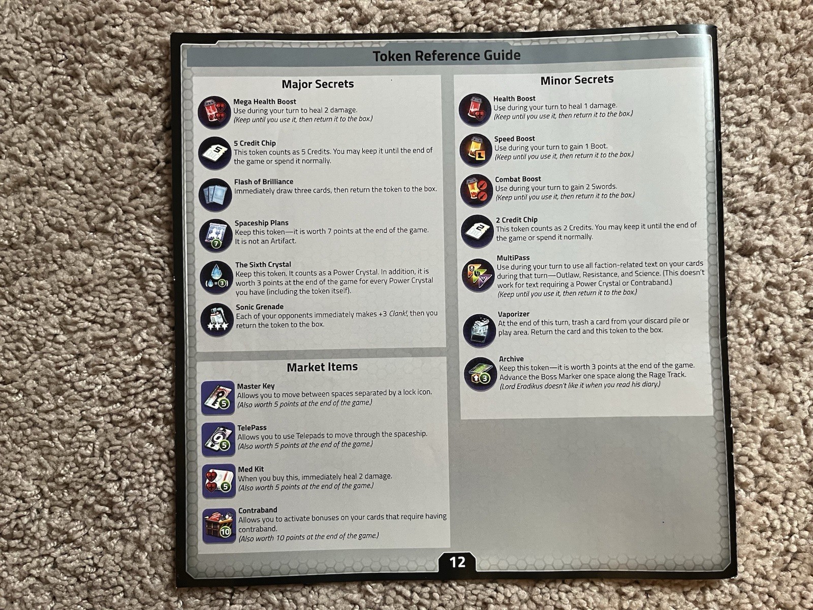 Clank! In! Space! A Deck Building Adventure Board Game by Renegade 100% Complete