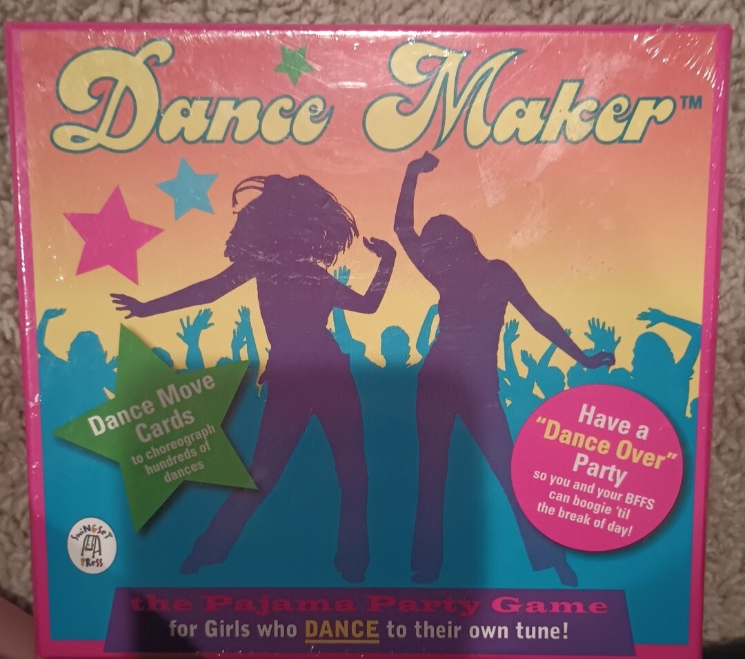NEW IN ORIGINAL PACKAGE THE PAJAMA PARTY GAME (DANCE MAKER)