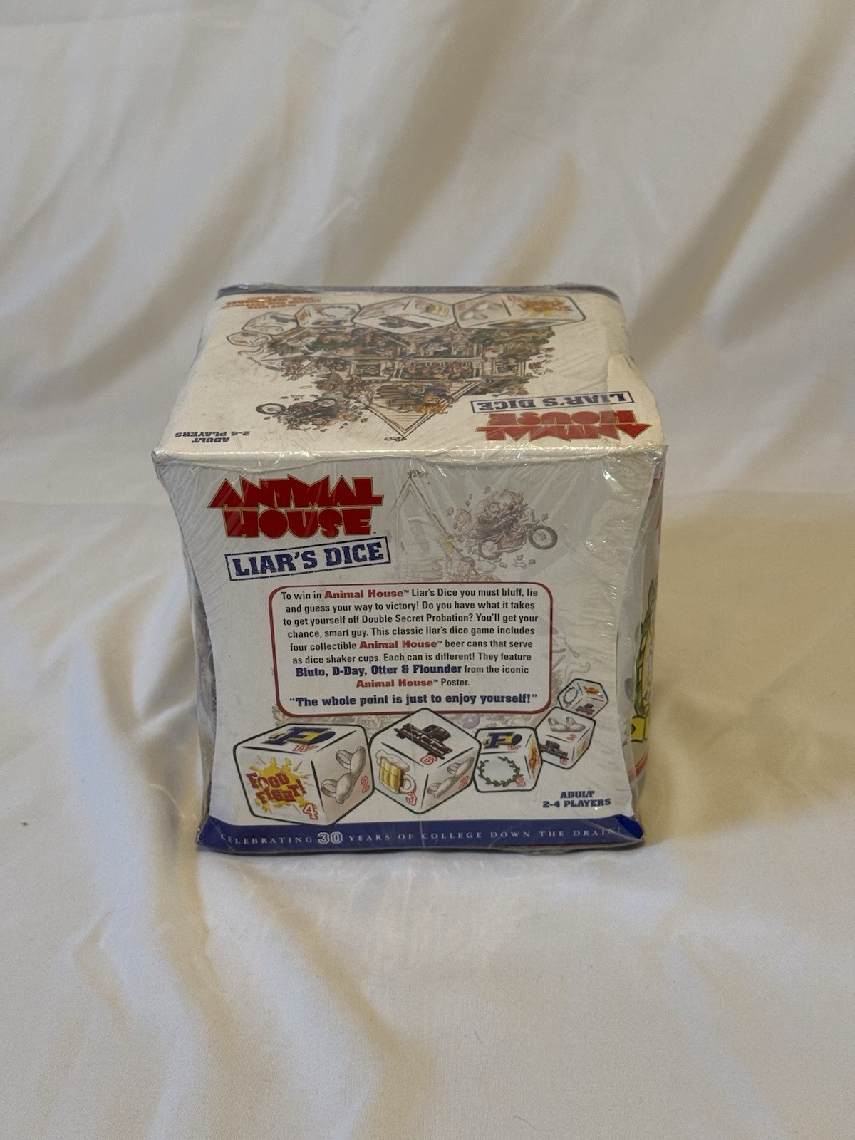 Animal House Liar’s Dice Game Sealed, Adult Version, 2-4 Players