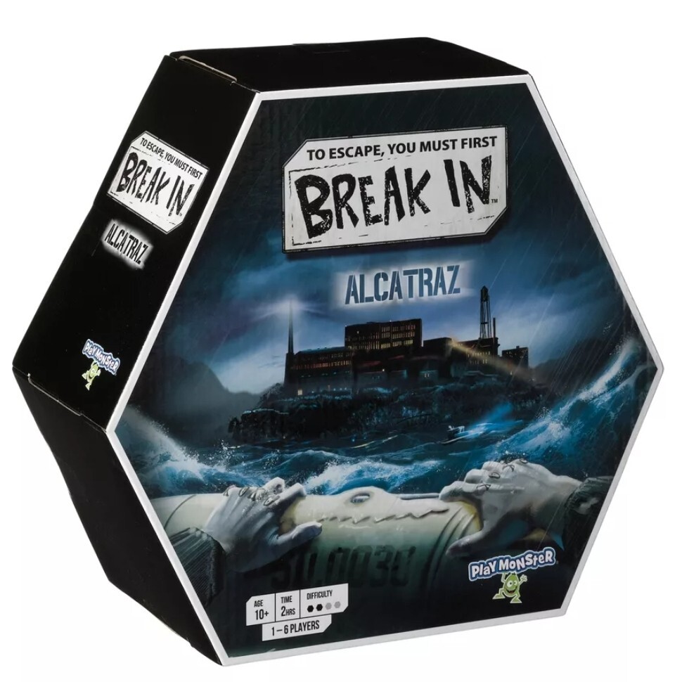 Break In – Alcatraz Board Game Family Game Escape Room Game sealed