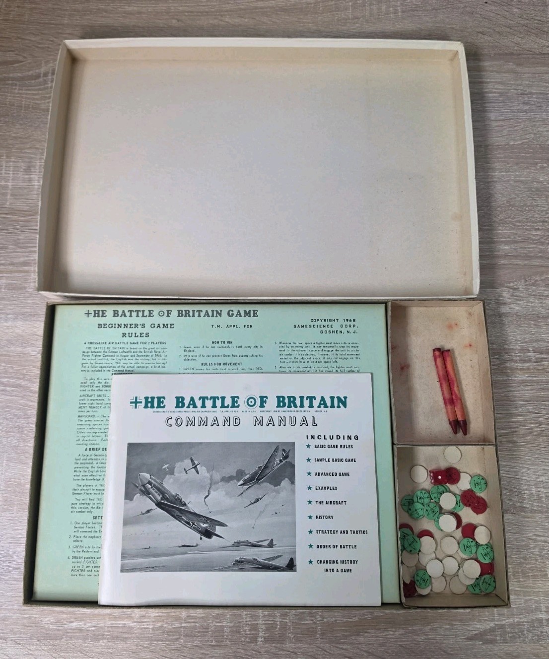 Vintage The Battle Of Britain Game 1968 History’s Greatest Air Campaign
