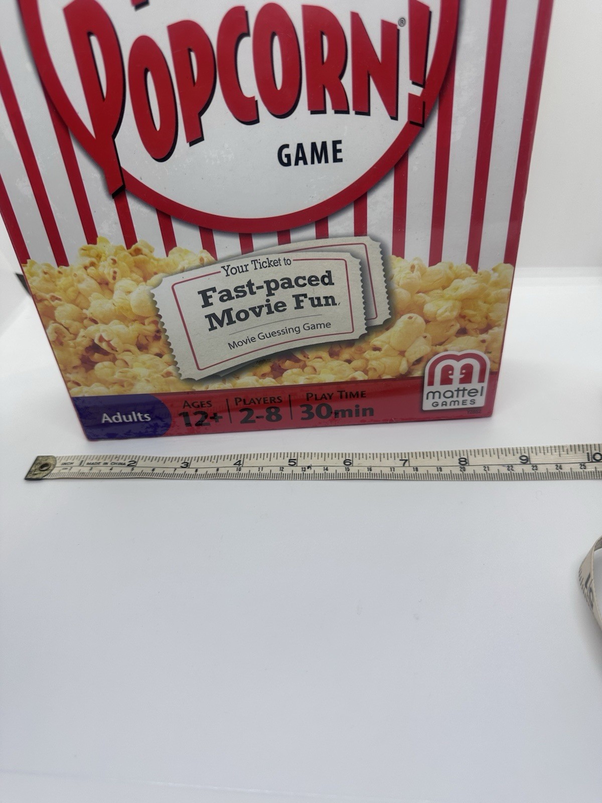 Mattel Pass the Popcorn! Party Game Movie & TV Retro Booster Pack 2-8 12+
