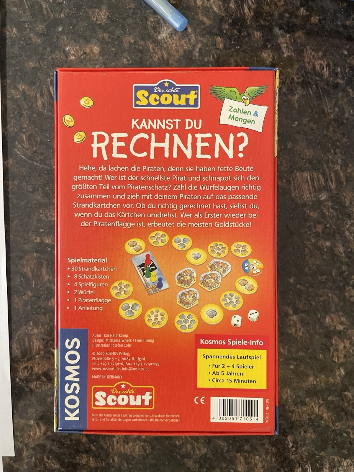 Kannst Du Rechnen German Children’s Game 5 And Up Years Kosmos