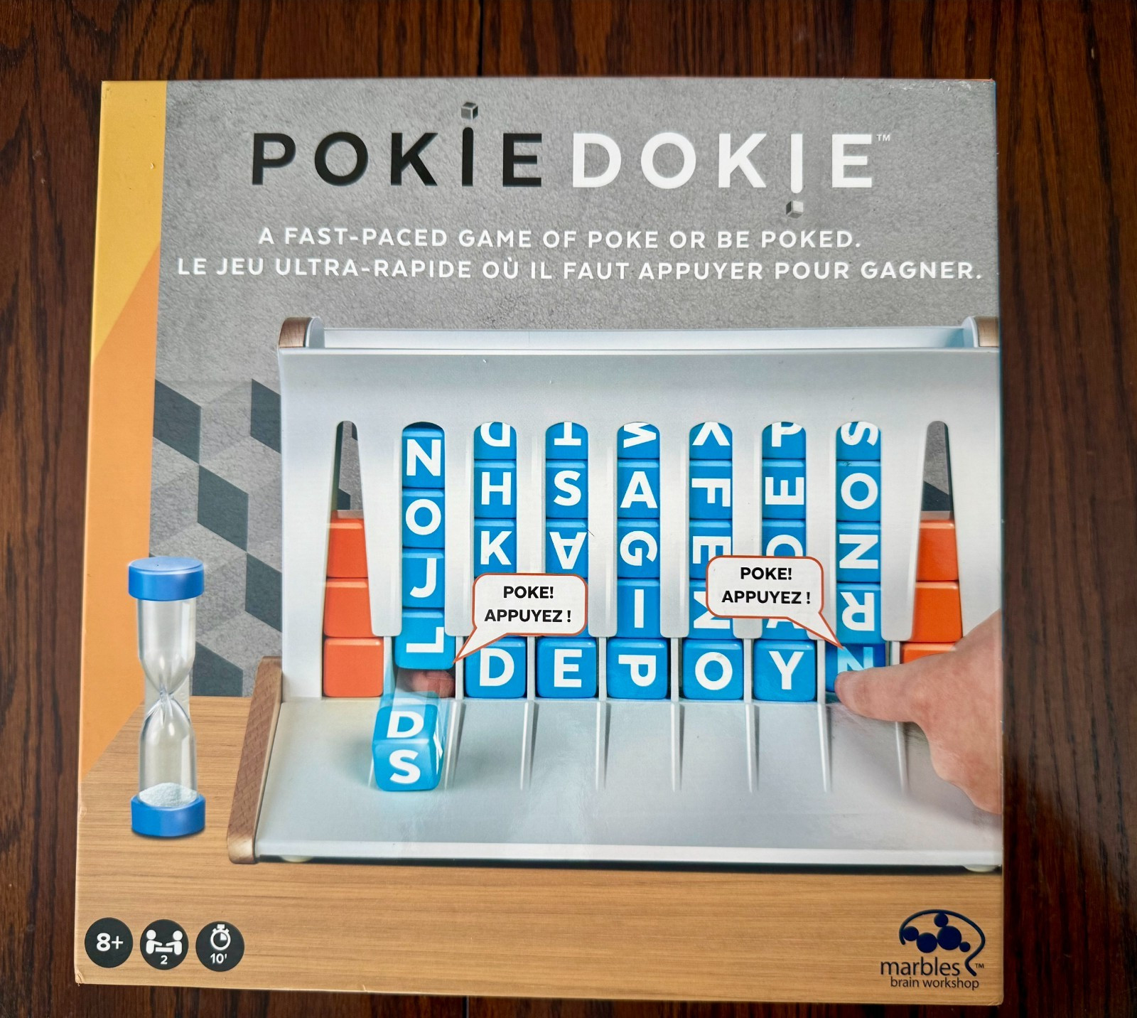 Pokie Dokie Game by Marbles Brain Workshop: A Fast-Paced Word Building Game- NEW