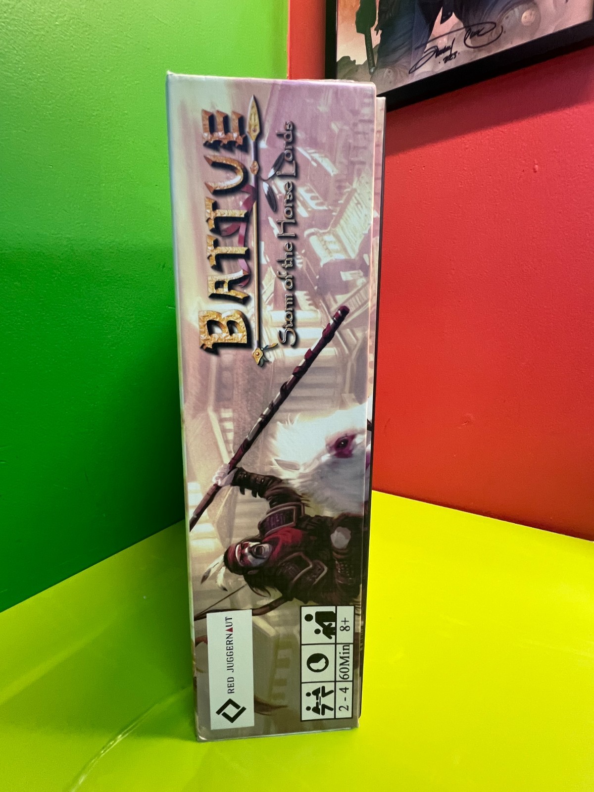 BATTUE STORM OF THE HORSE LORDS Red Juggernaut Board Game