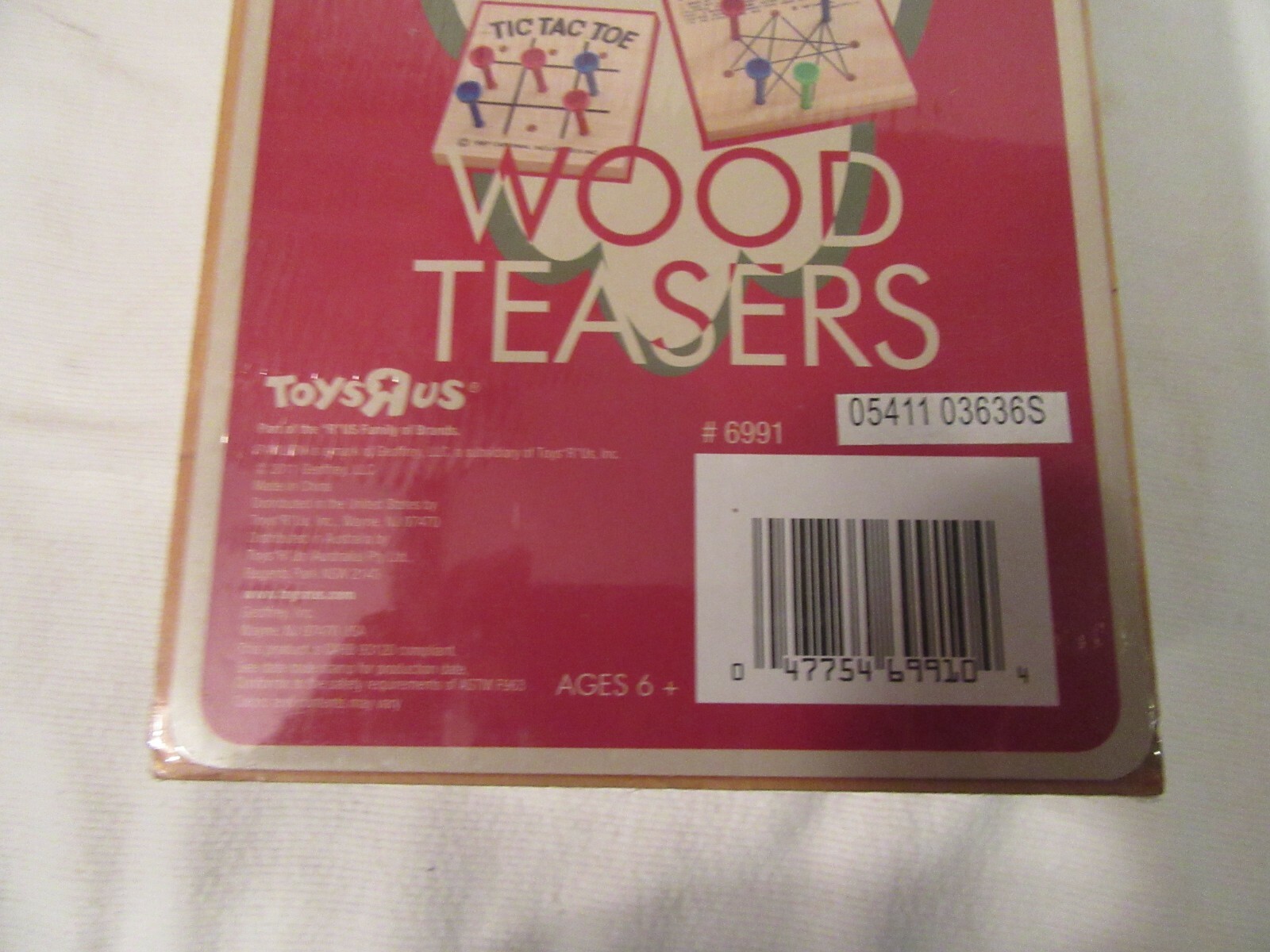 Pavillion Wood Game Set, Brain Teasers, NIB, Classics, Roll-em, Tic Tac Toe, etc