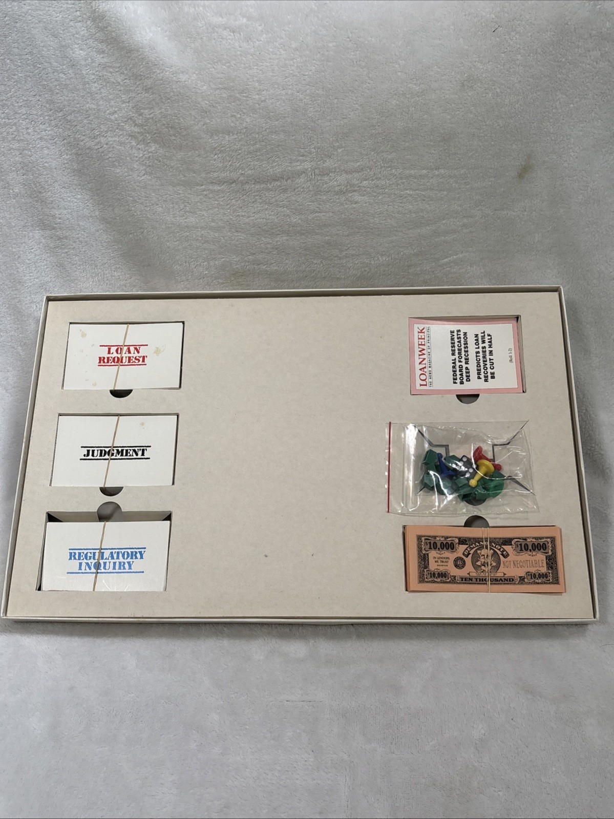 Vintage Rare 1988 Frandzel & Share’s Law Firm Daze of Our Loans Promo Board Game