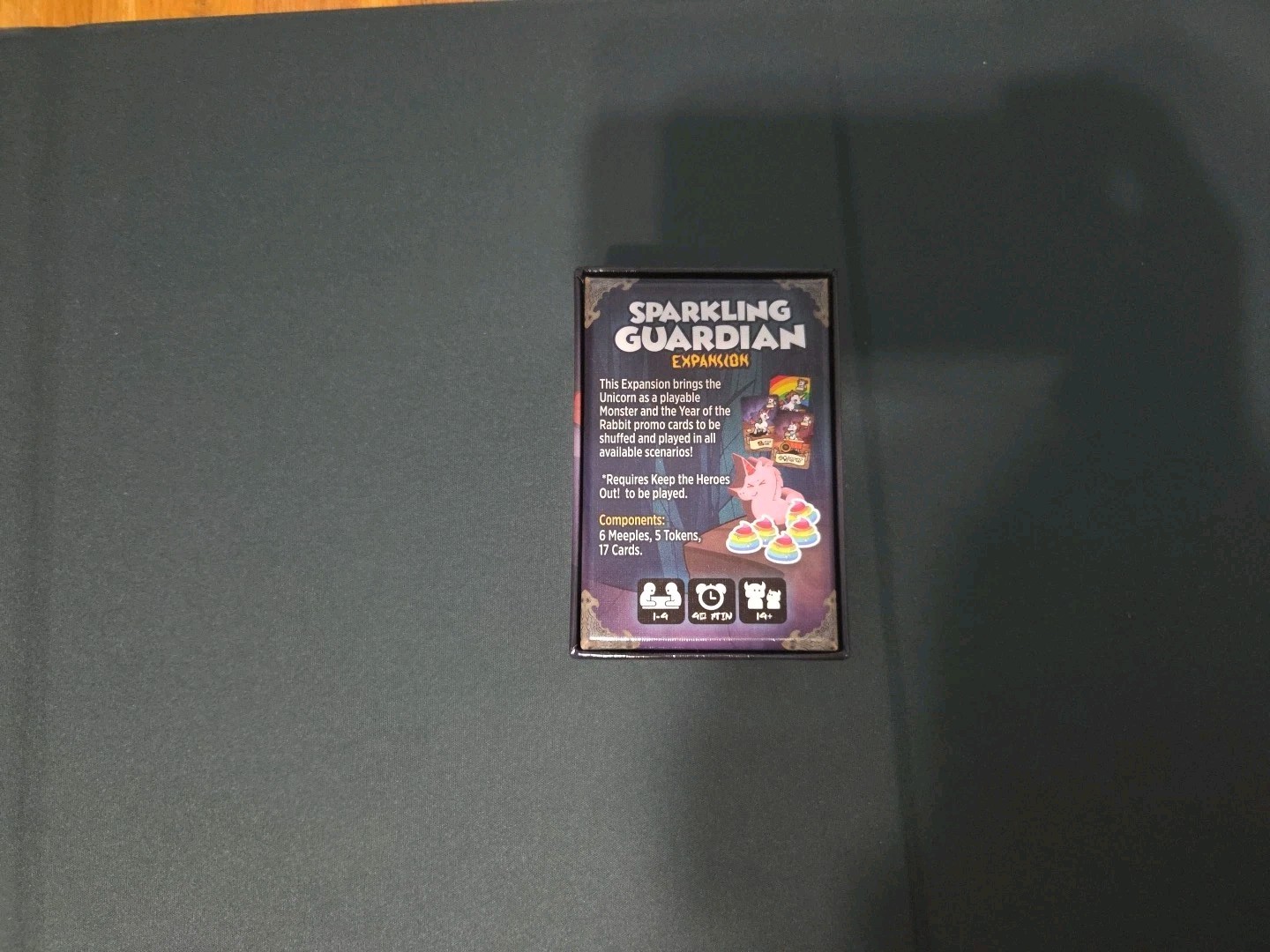 Keep The Heroes Out Sparking Guardian Expansion **BOX ONLY**