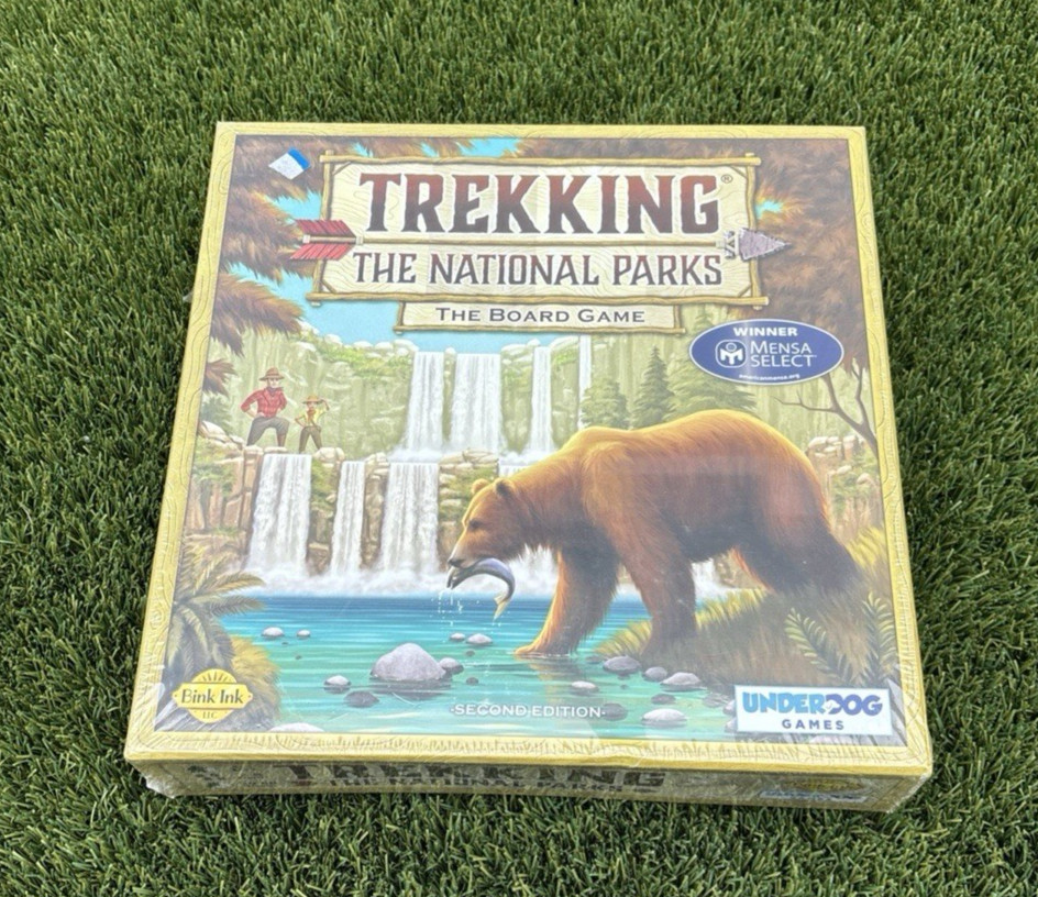 Trekking the US National Parks Strategy Board Game Problem Solving for Kids