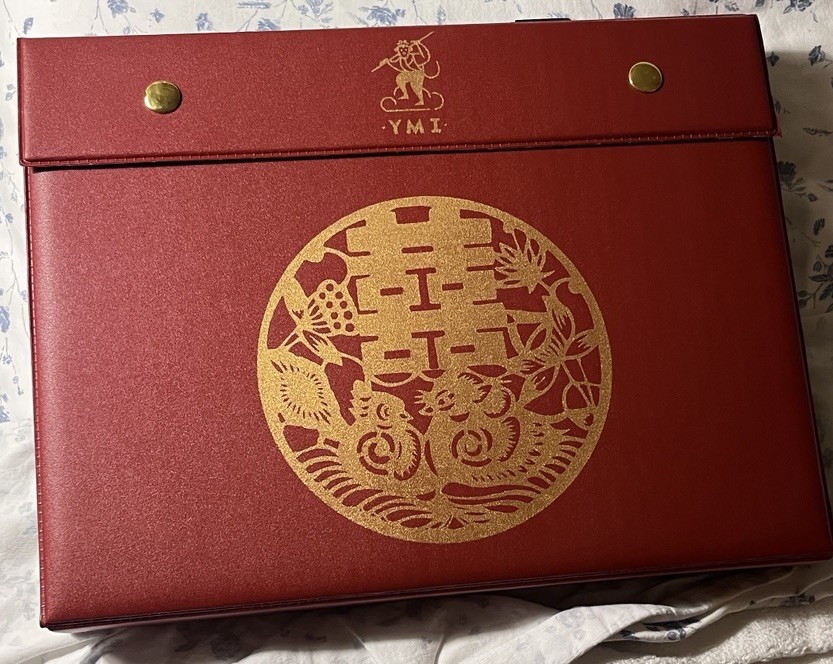 Chinese Mahjong Set X-Large 144 Numbered 1.5″ Tiles Majiang Mah-Jongg in Case