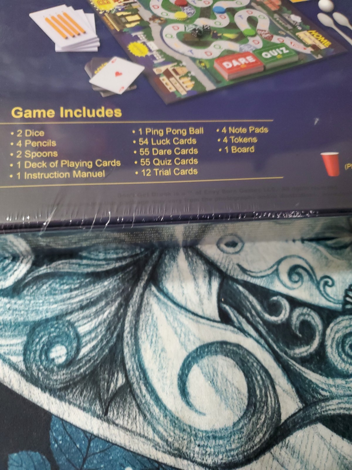 DONT GET DRUNK. THE ULTIMATE PARTY GAME NEW SEALED + Spin The Bottle Game.