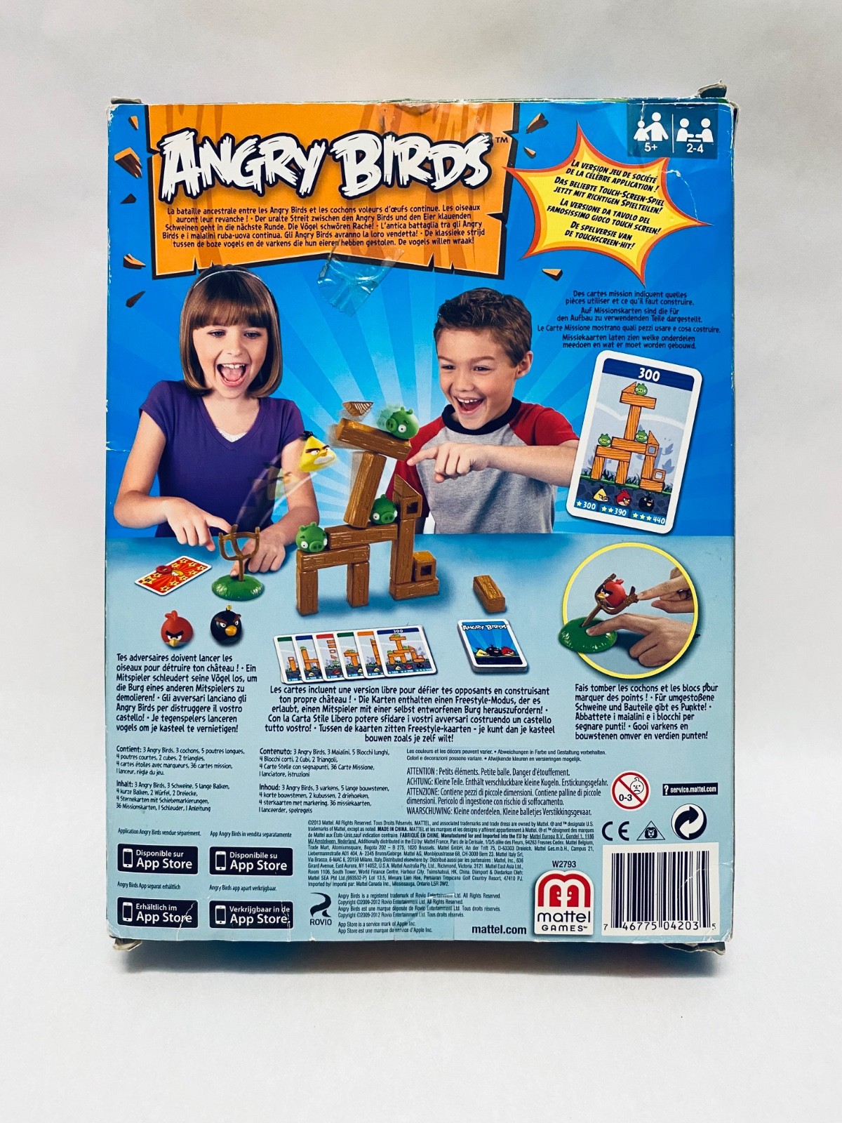 (Read desc) Rare Angry Birds Mattel | 2013 Knock On Wood | Mattel
