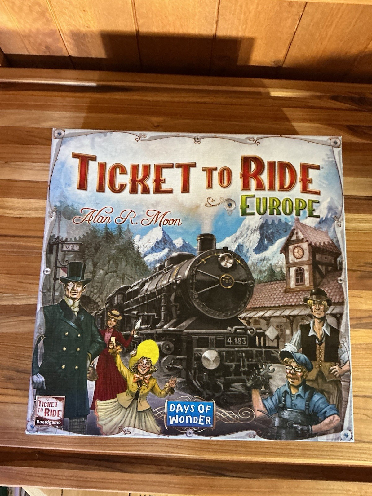 Days of Wonder Ticket to Ride Europe Board Game Alan R Moon Complete