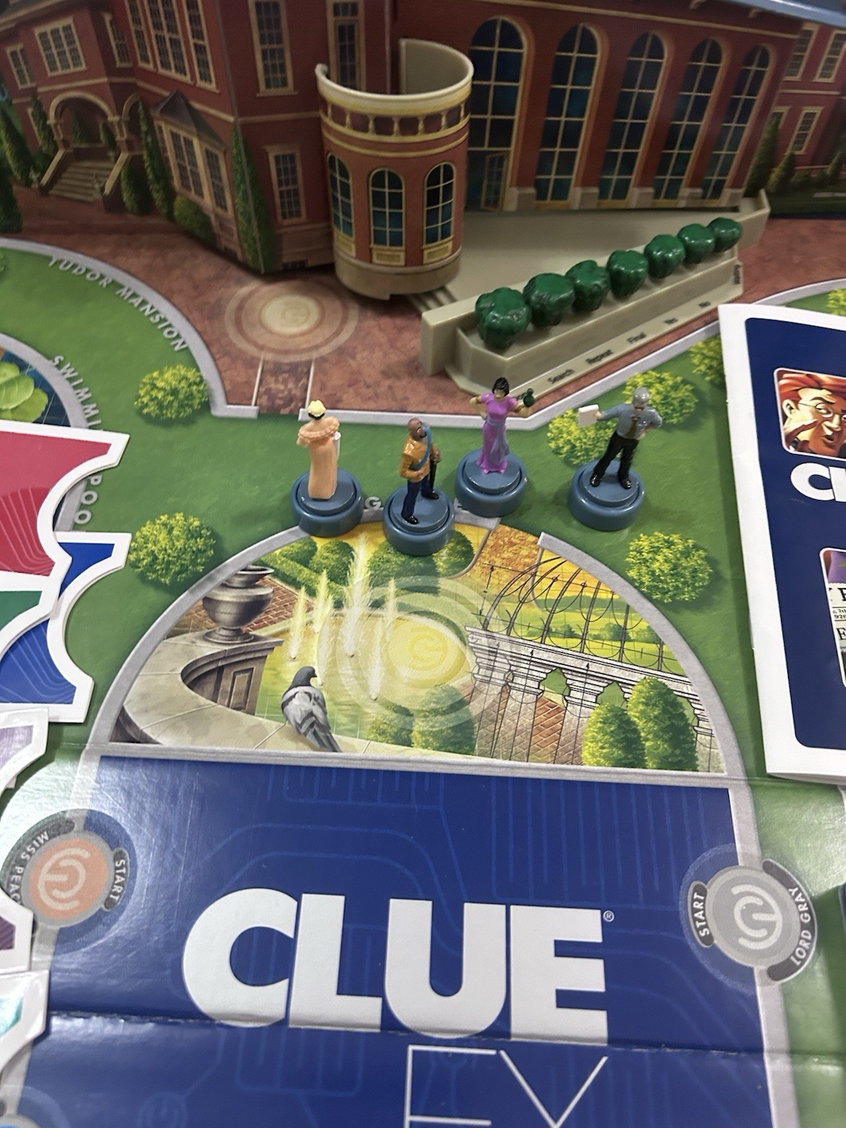CLUE FX ELECTRONIC TALKING DETECTIVE Board GAME Works Tested YES! 100% COMPLETE