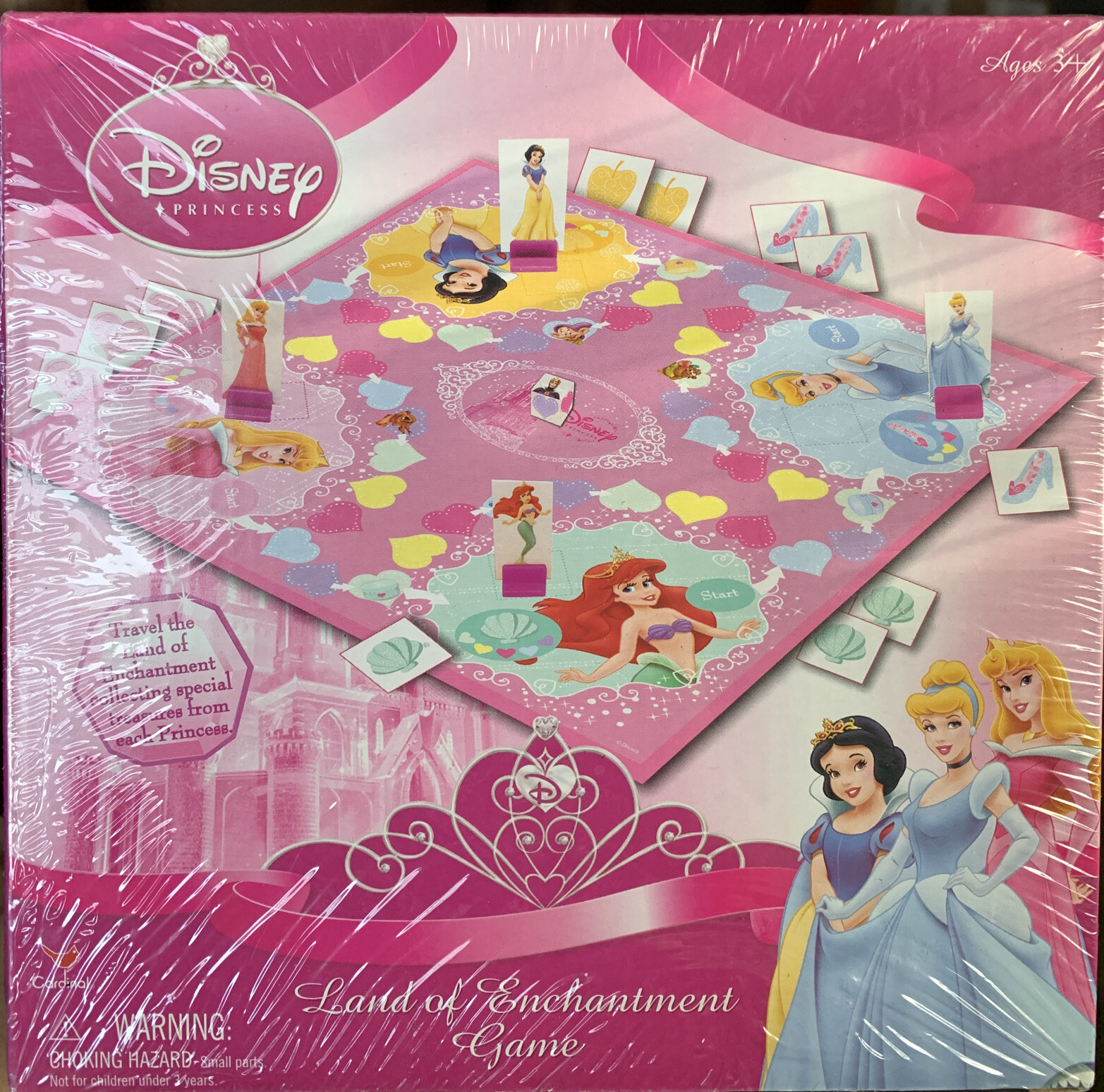 Disney Princess Land Of Enchantment Game Set Snow White Ariel Belle Age 3 Up