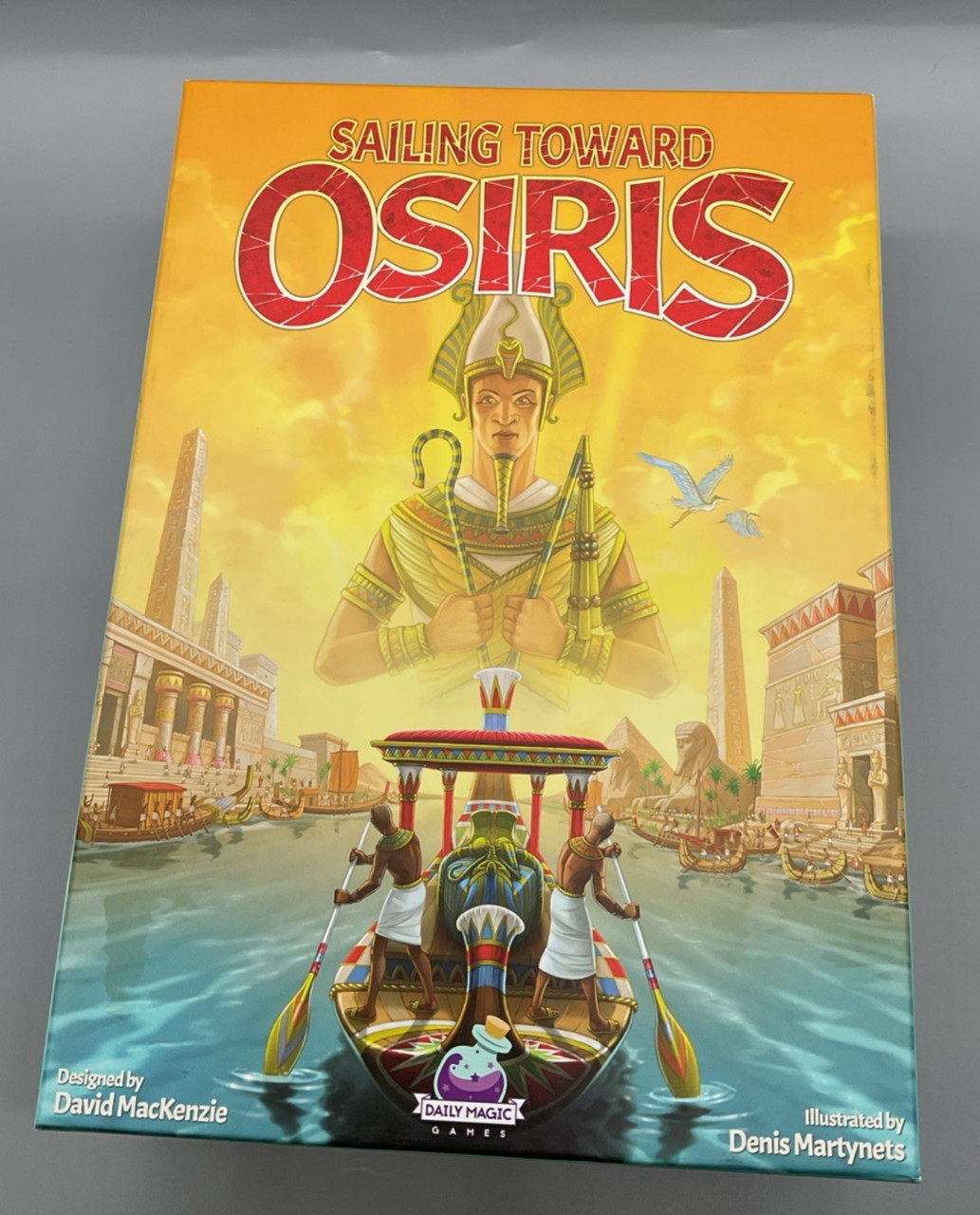 2018 Sailing Toward Osiris Strategy Board Game Daily Magic Games COMPLETE