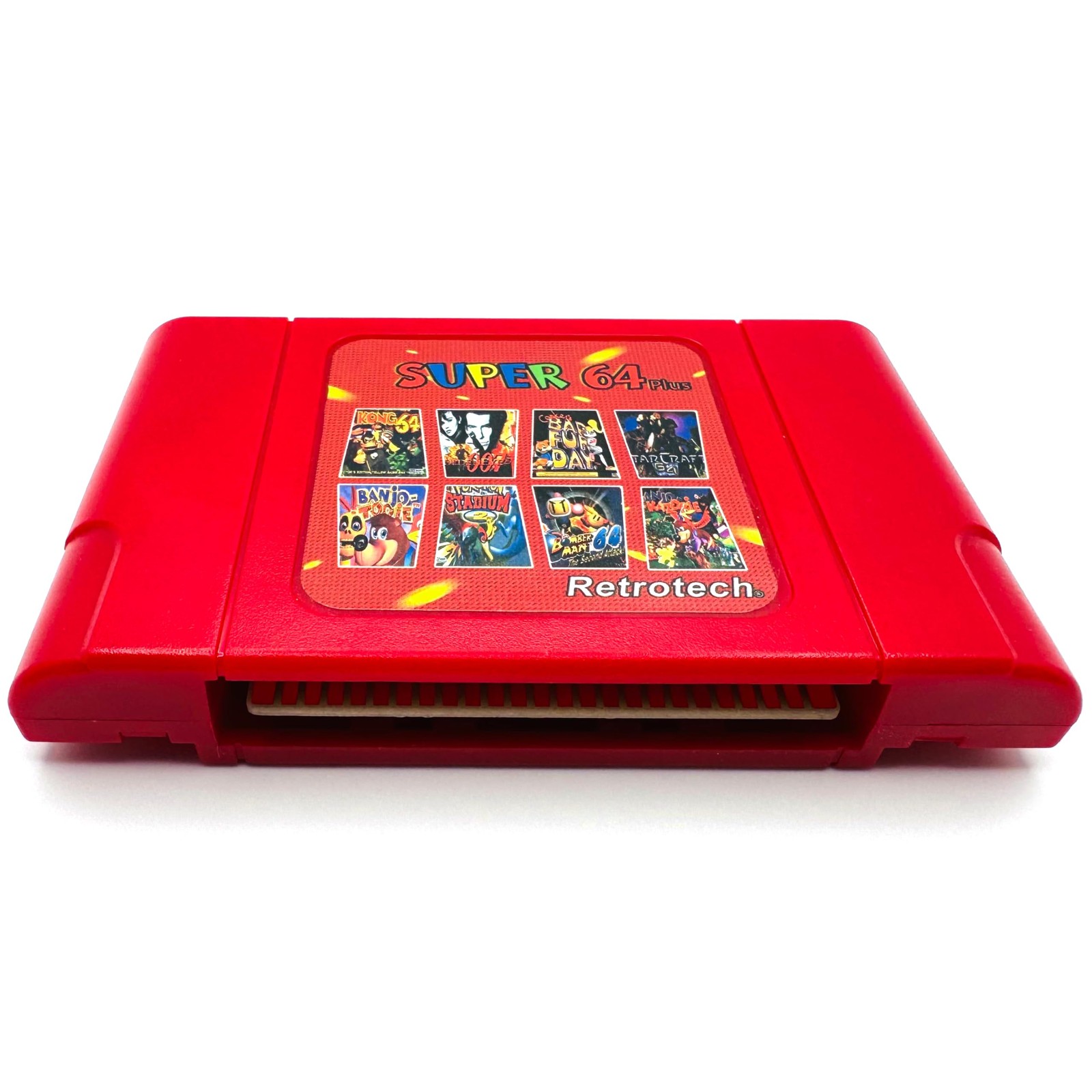 Retrotech Super 64 Plus 340 In 1 Multi Game Cartridge For Nintendo N64 Video …