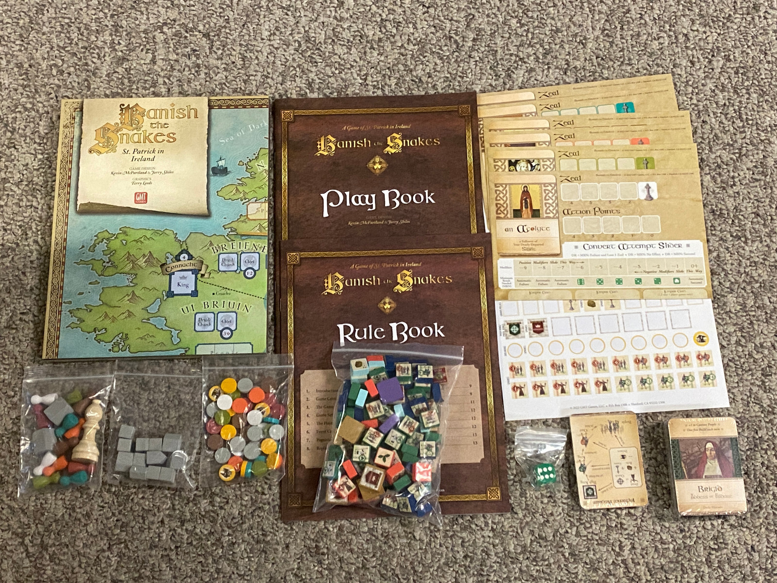 Banish the Snakes: A Game of St. Patrick in Ireland – GMT 2023 – Complete