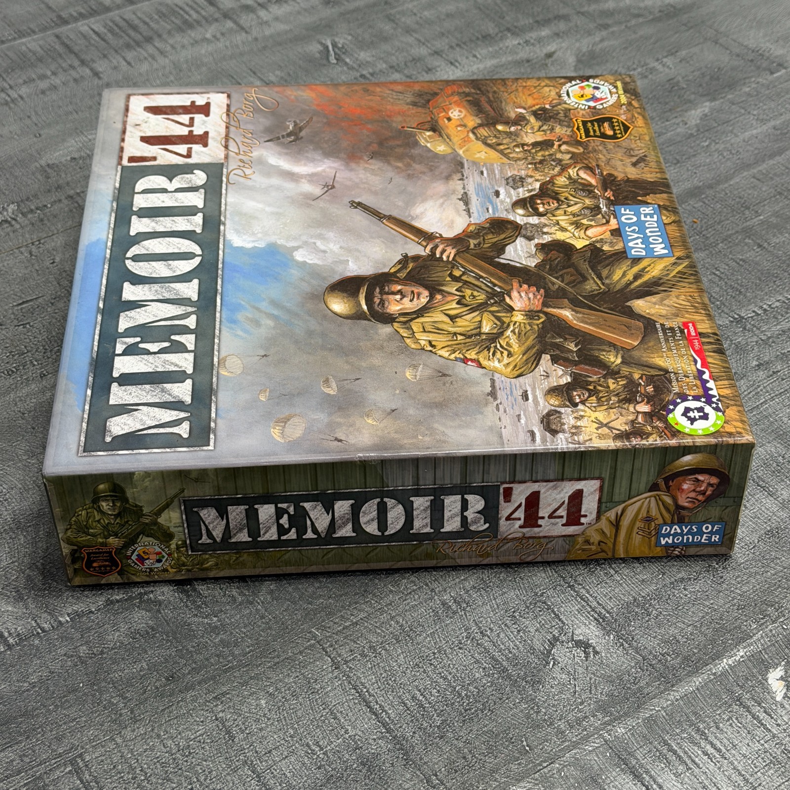 MEMOIR ’44 Days of Wonder (2004) Board Game – 7301 Richard Borg – FLAWLESS!