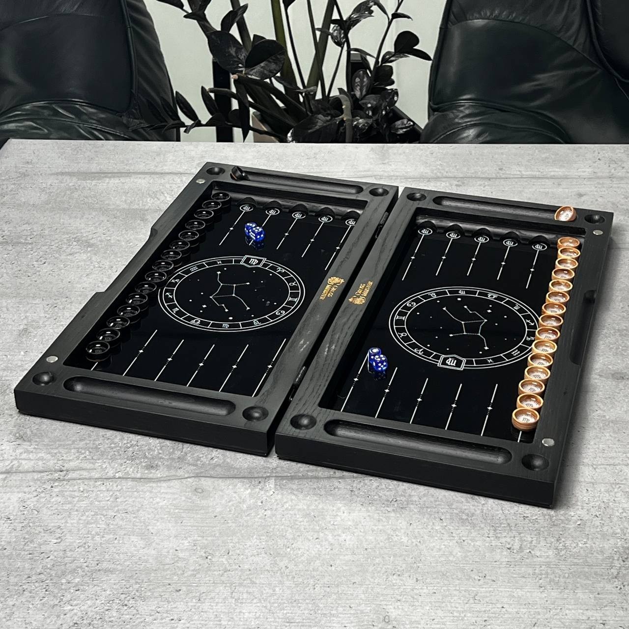 Exclusive Dominoes Set with Logo Toyota, Perfect Gift for Car Owner, Domino Game