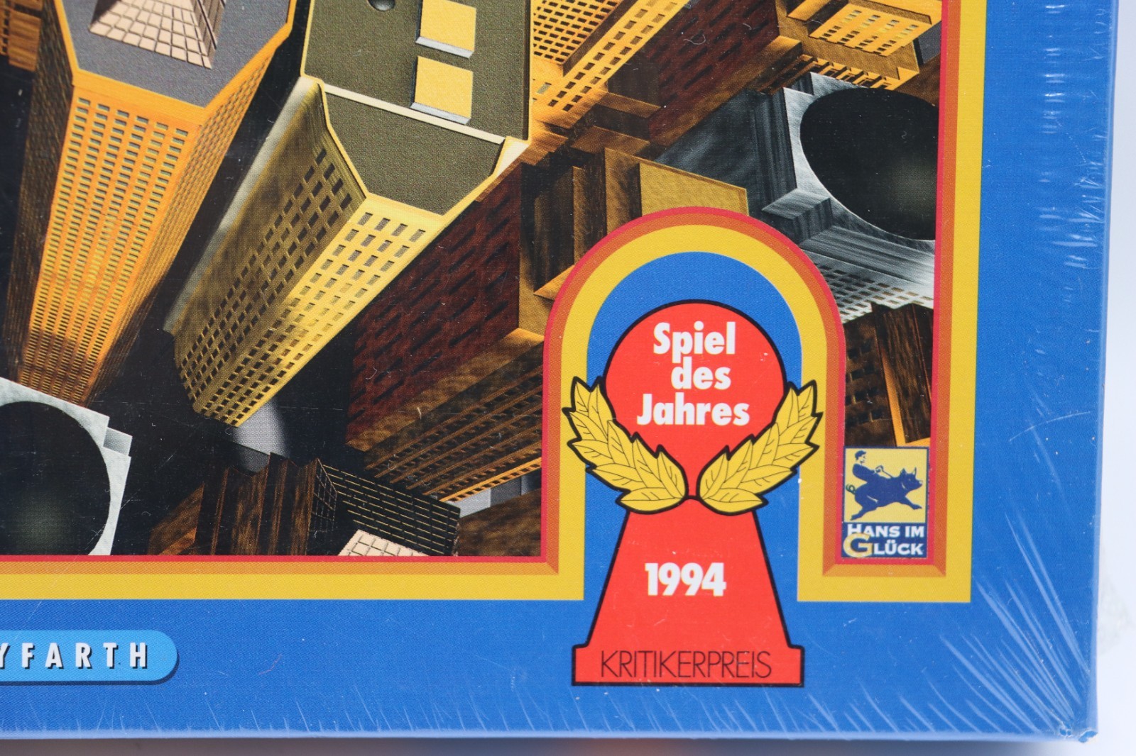 Manhattan Board Game Andreas Seyfarth Rio Grande Games 1994 Award Winner