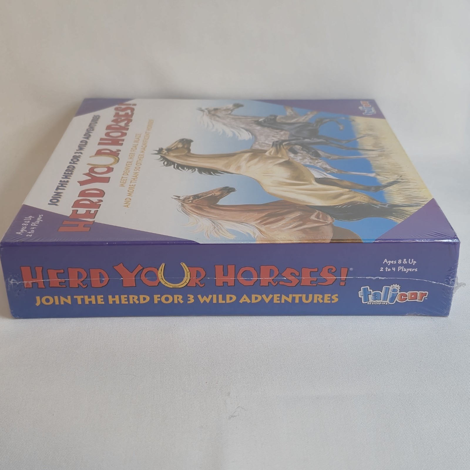 Herd Your Horses Board Game 2023 Equine Talicor Aristoplay New Sealed Box