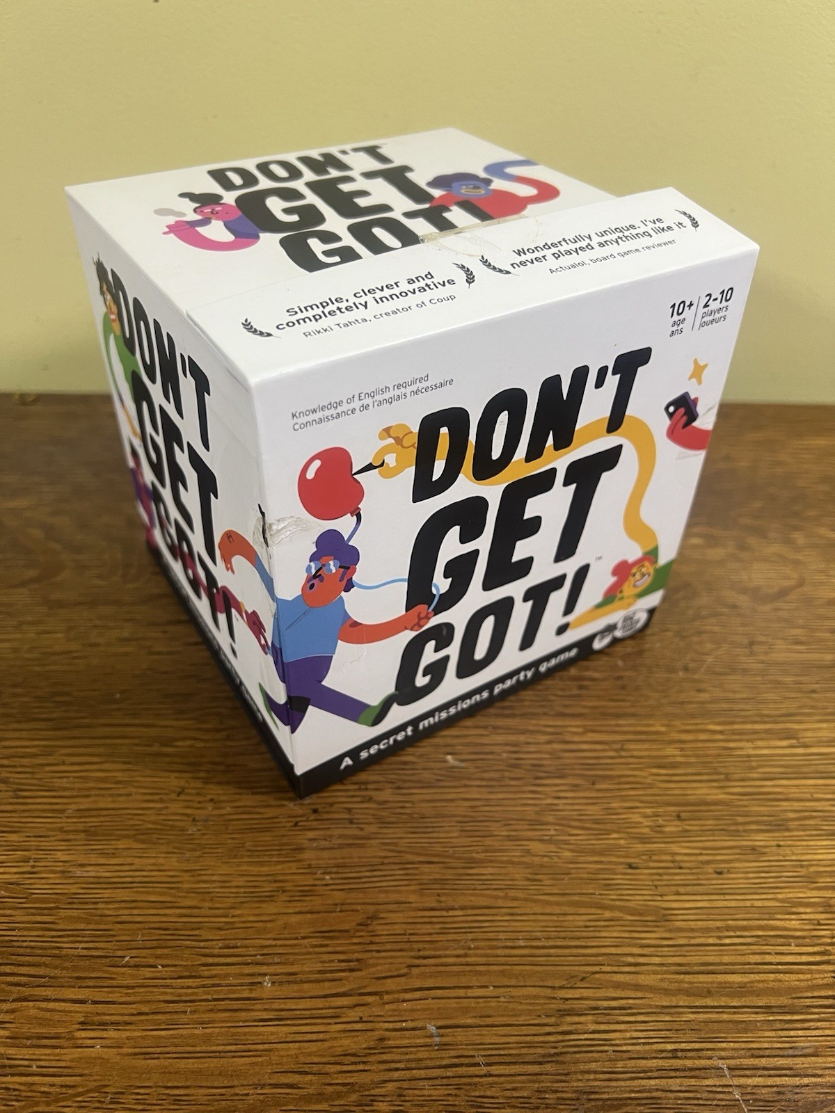 Big Potato Secret Mission Party Game Don’t Get Got! (2018 Ed) Big Box New
