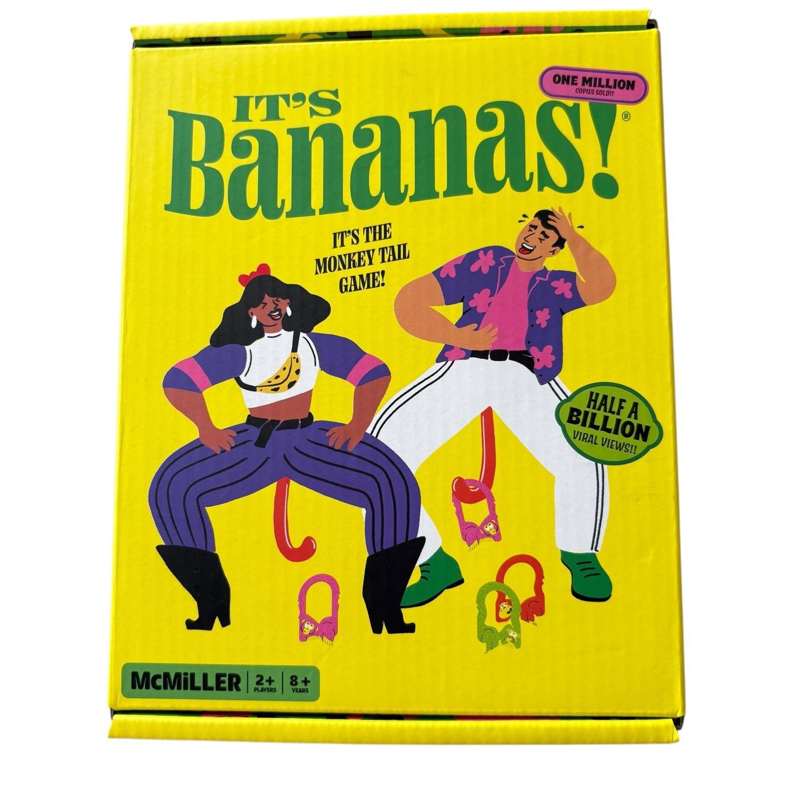 It’s Bananas! the Monkey Tail Game for Kids, Teens and Tipsy Adults, Family fun