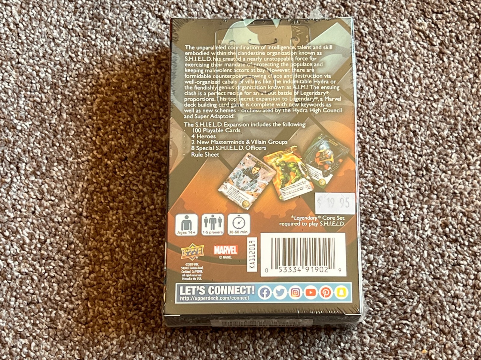 Marvel Legendary – Shield Pack – New in Shrink