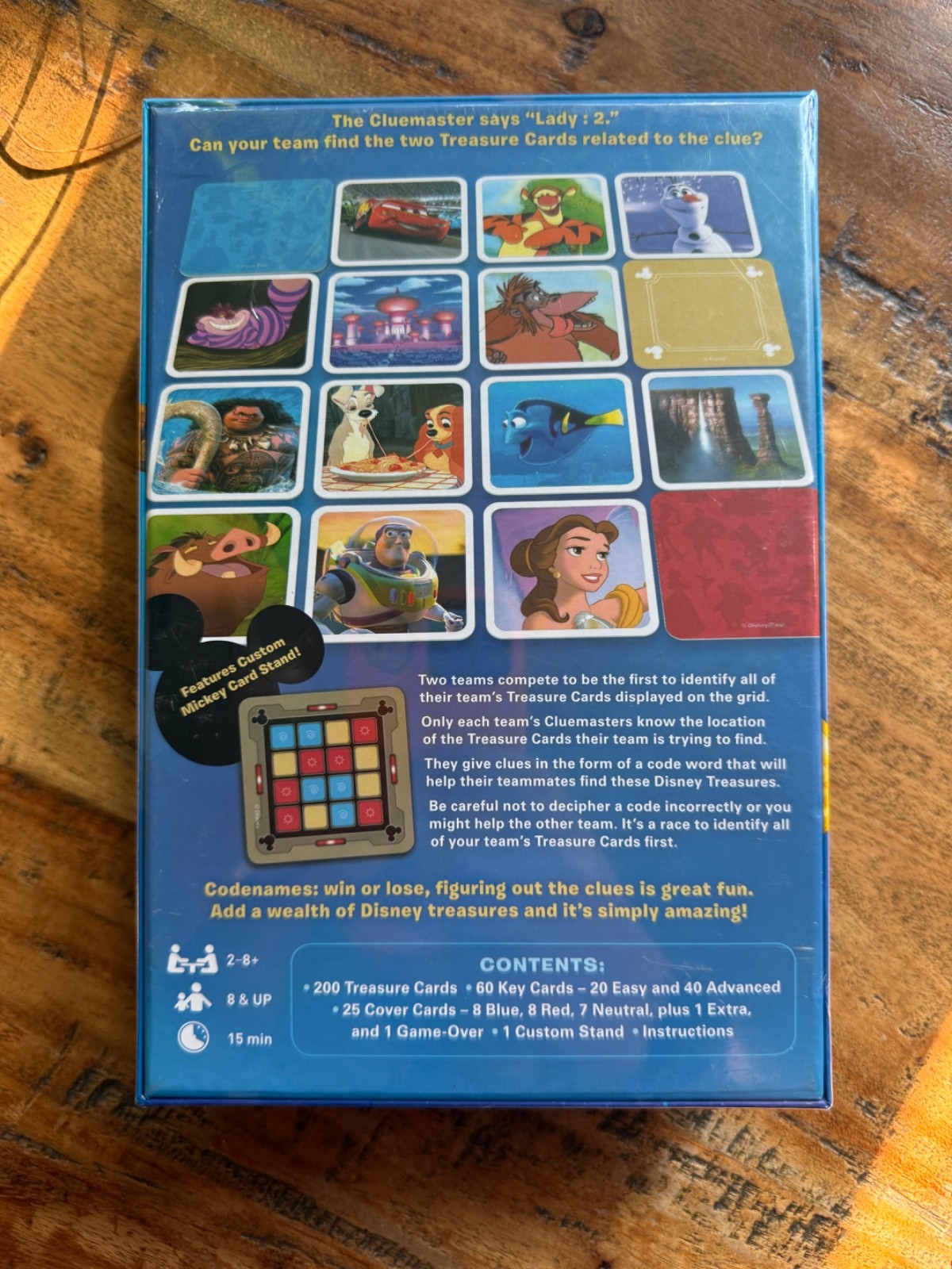 CODENAMES DISNEY FAMILY EDITION BOARD GAME VLAADA CHVATIL (ALL AGES) SEALED, NEW